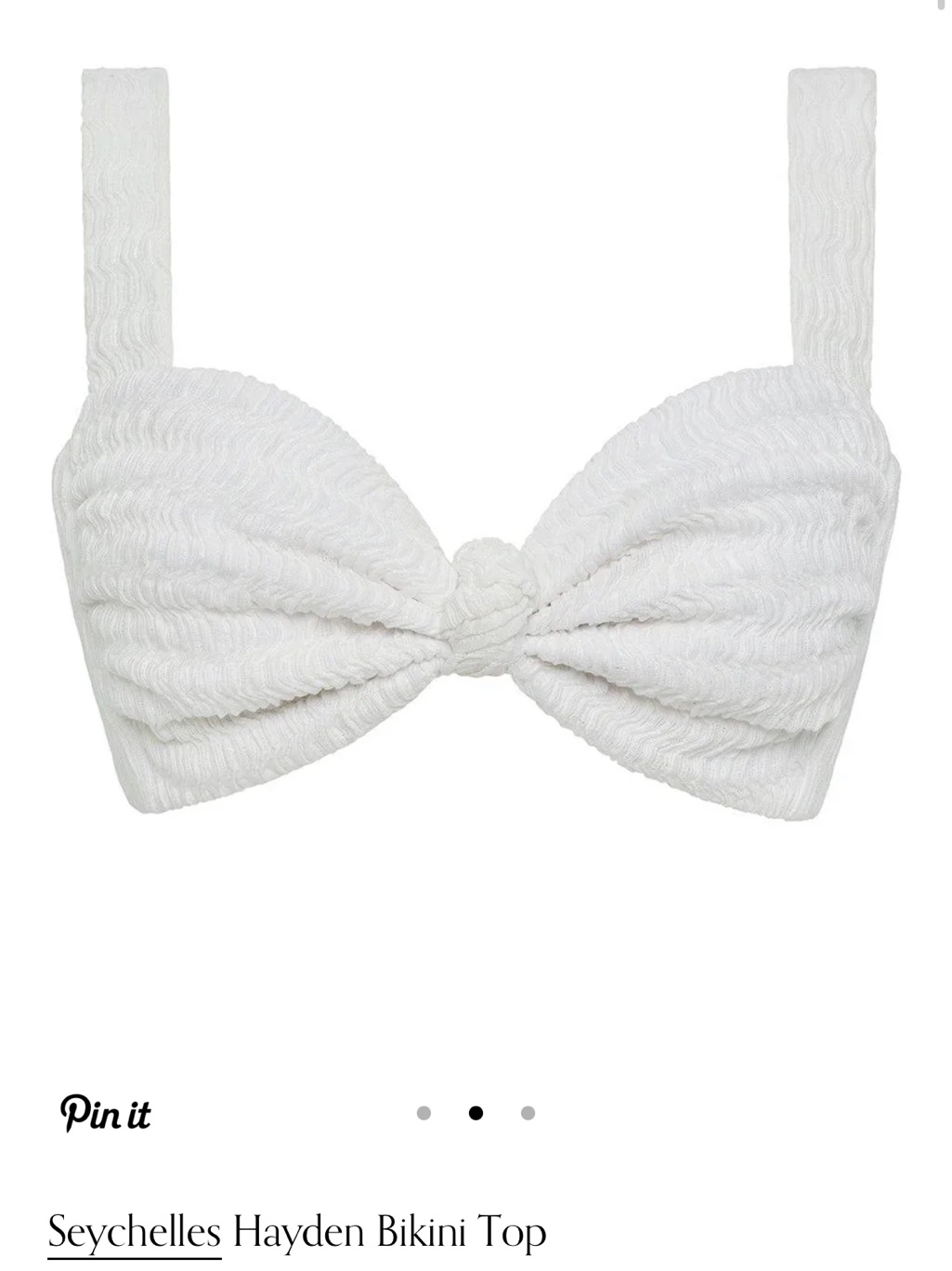 Montce Seychelles Hayden Bikini Top